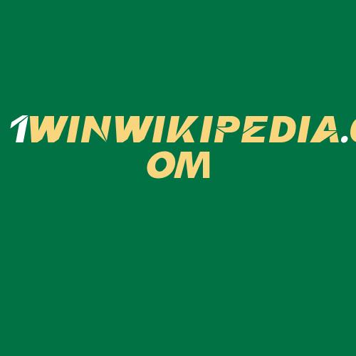 Logo da 1WINWIKIPEDIA